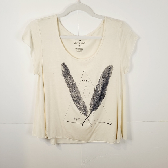 American Eagle Soft & Sexy Tee XS - Picture 3 of 7